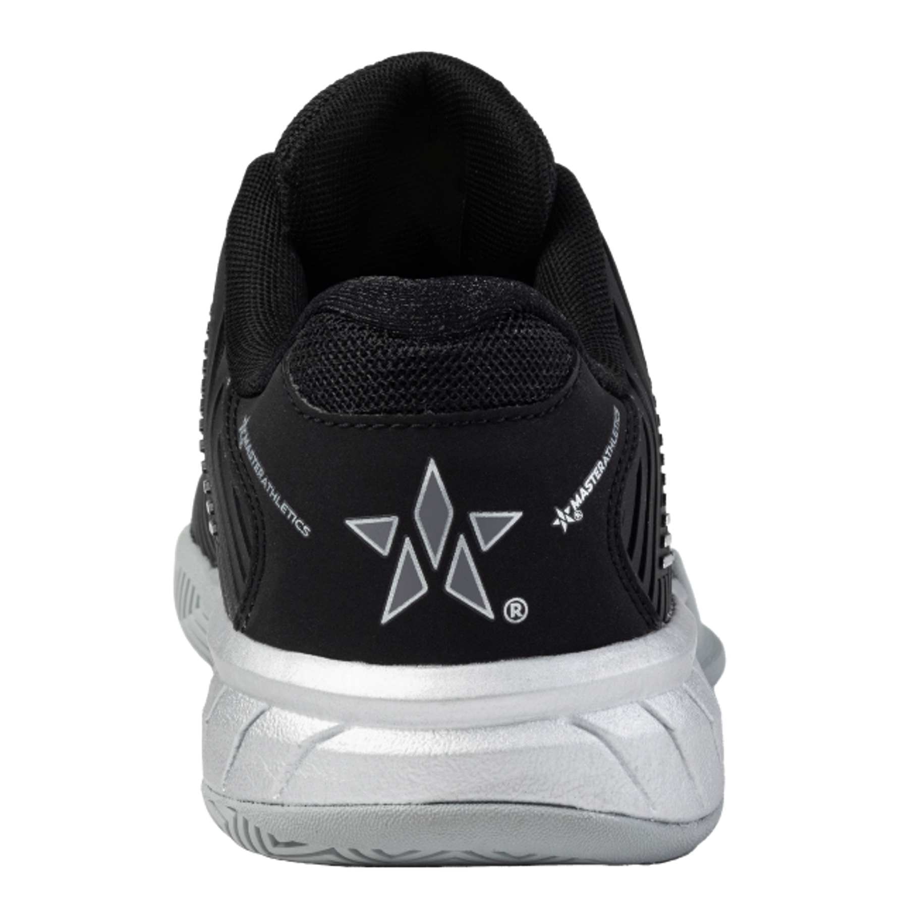 K-Swiss/Master Athletics Women's Hypercourt Express 2 Tennis Shoe (Black/Silver)