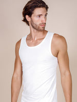 BASIC COTTON Free Spirit Premium Quality Cotton Men's Muscle Tank Top | Proudly Made in Italy (987)