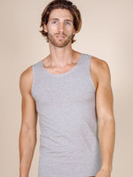 BASIC COTTON Free Spirit Premium Quality Cotton Men's Muscle Tank Top | Proudly Made in Italy (987)