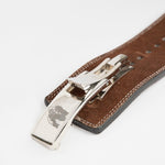 GW 4-inch Leather Lever Belt | Brown