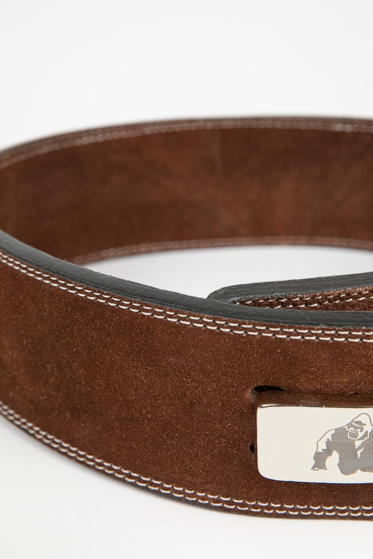 GW 4-inch Leather Lever Belt | Brown