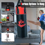 Kids Hanging Punching Bag Set with Punching Gloves Black | 11 LBS