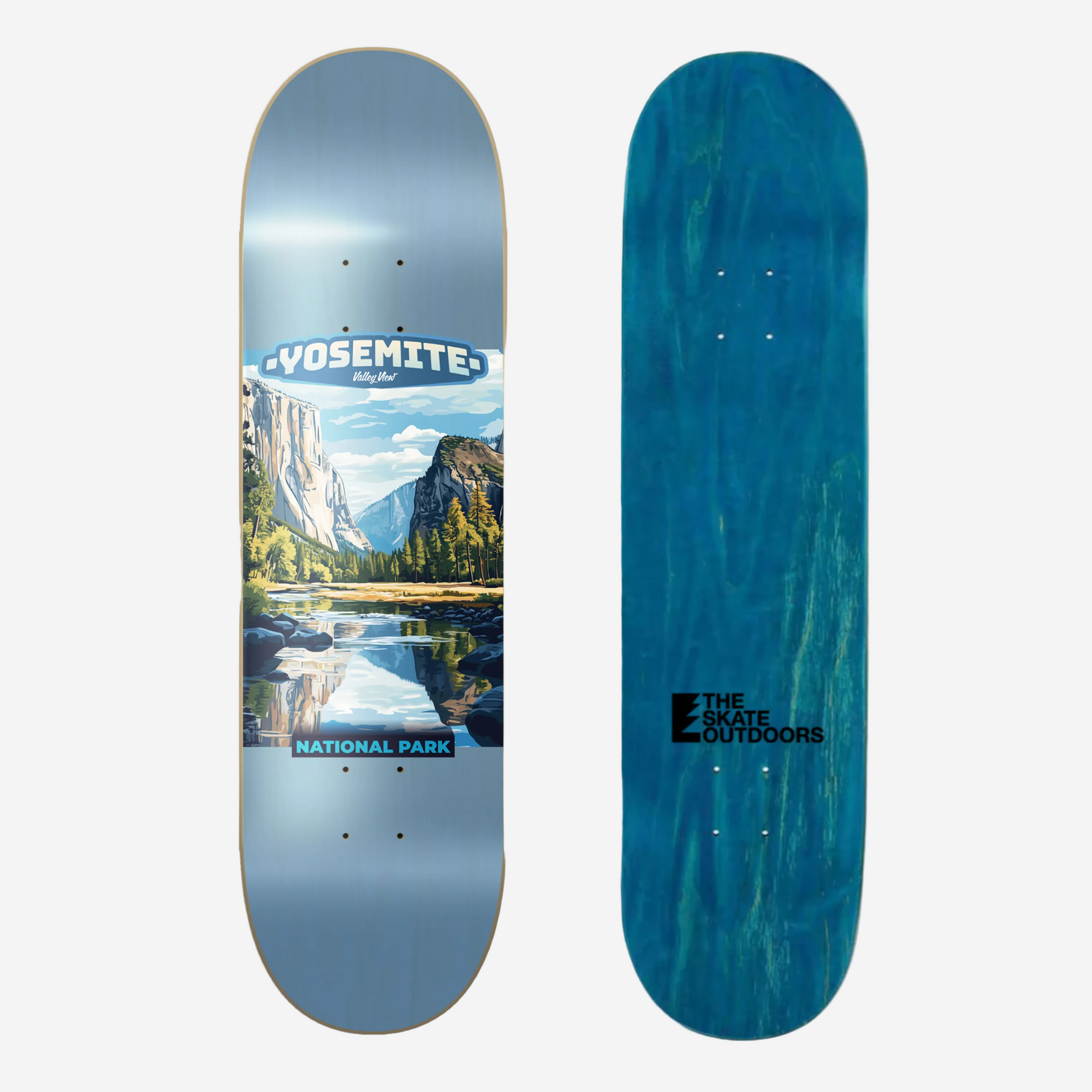 Yosemite Icons | Valley View Skateboard Deck 8.25"