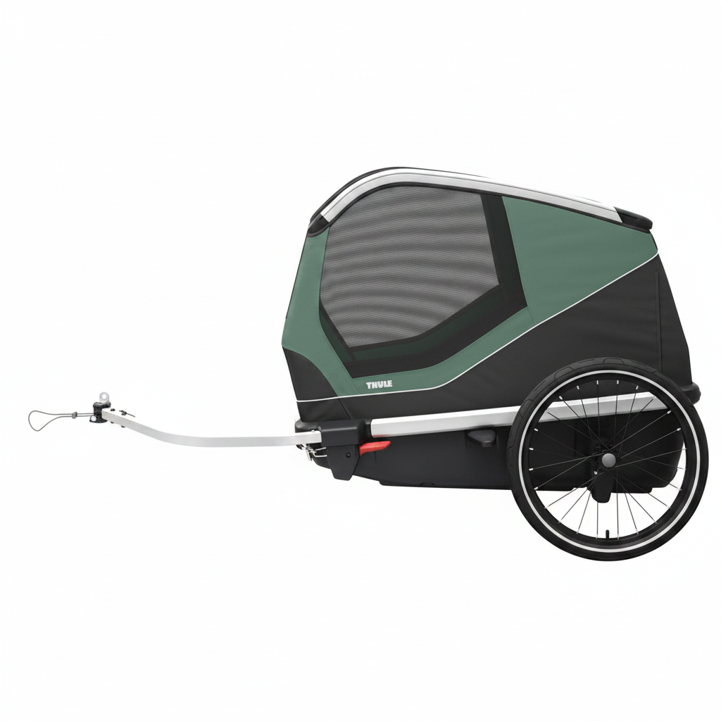Thule Bexey Dog Bike Trailer | Hazy Green Large