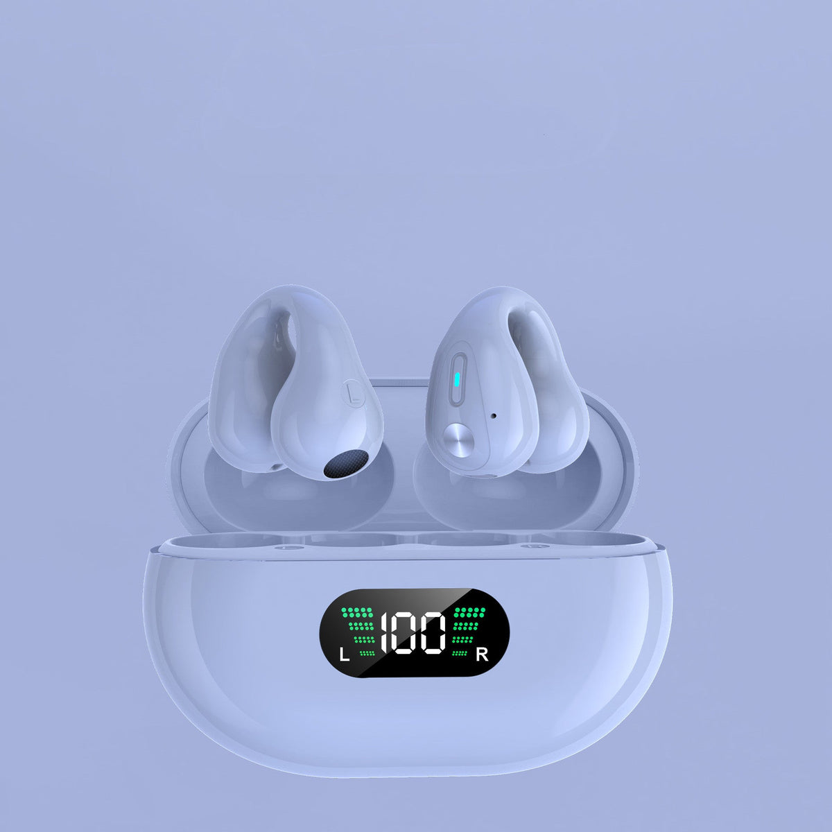 TWS Sports Running Earbuds | Ear Clip | Bluetooth 5.3