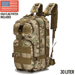 XGear Tactical Small 30L Tactical Backpack Survival Bag