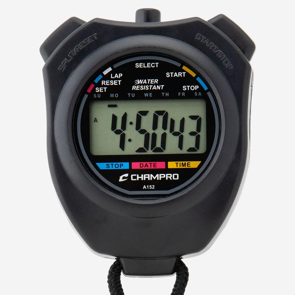 Champro Basketball Water Resistant Stop Watch