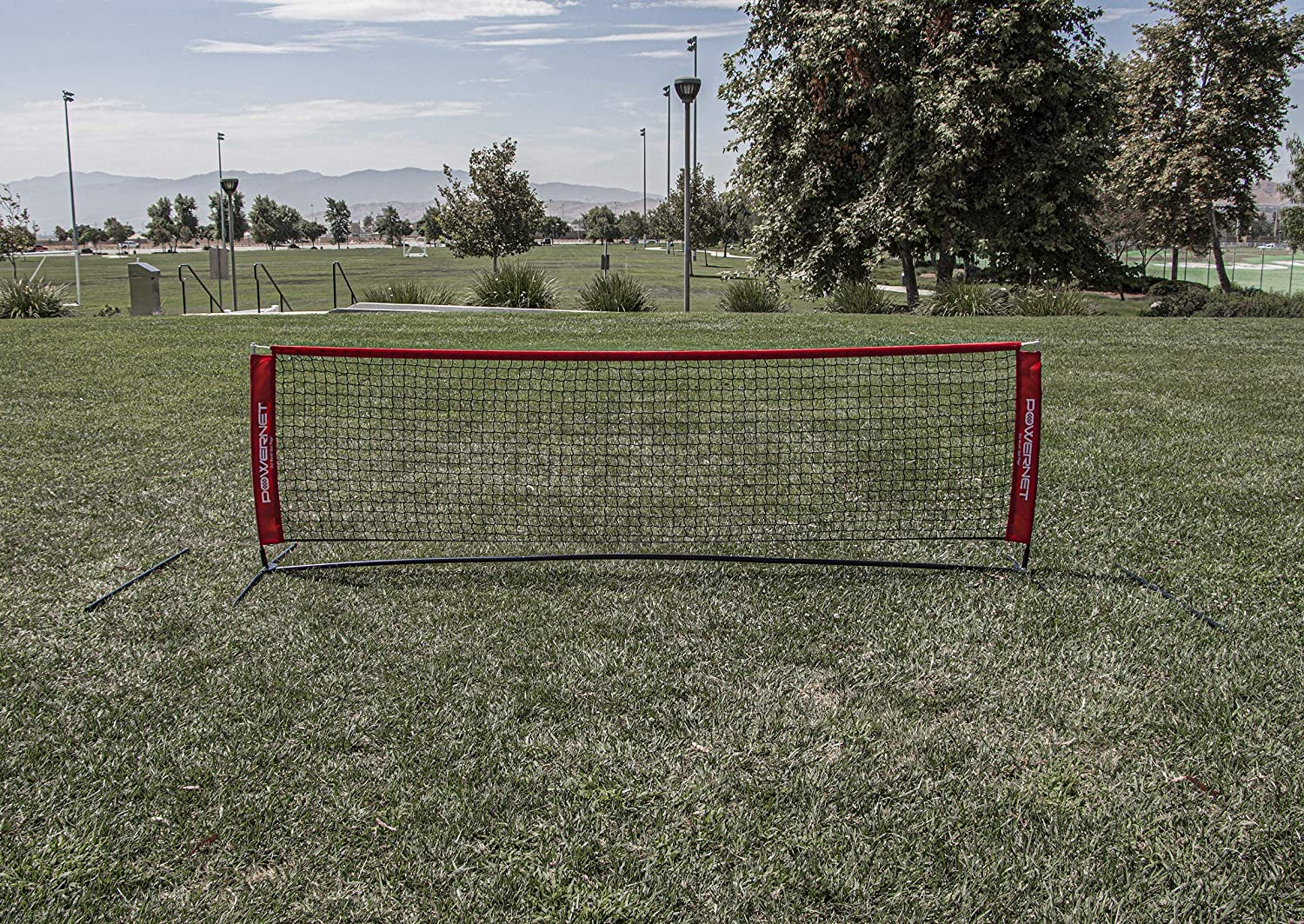 PowerNet Portable 10x3 ft Net for Tennis Badminton Volleyball Pickellball (1050)