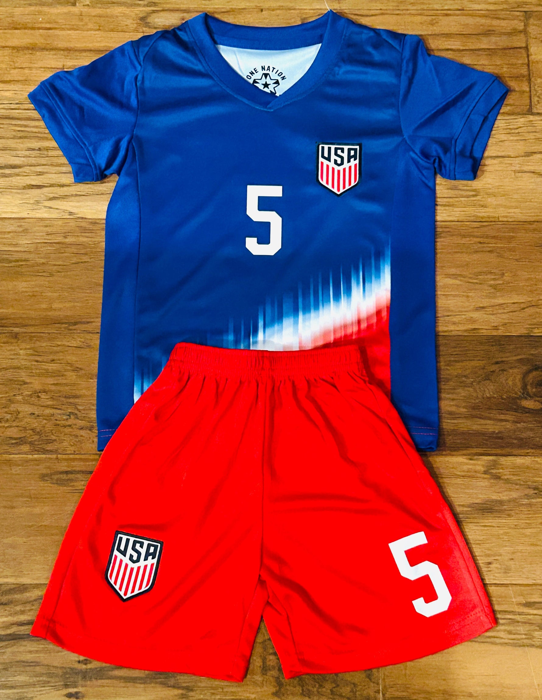 Trinity Rodman USA Kids Soccer Jersey Set | Toddler & Youth Sizing