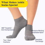 Ankle Compression Socks | 3-Pack
