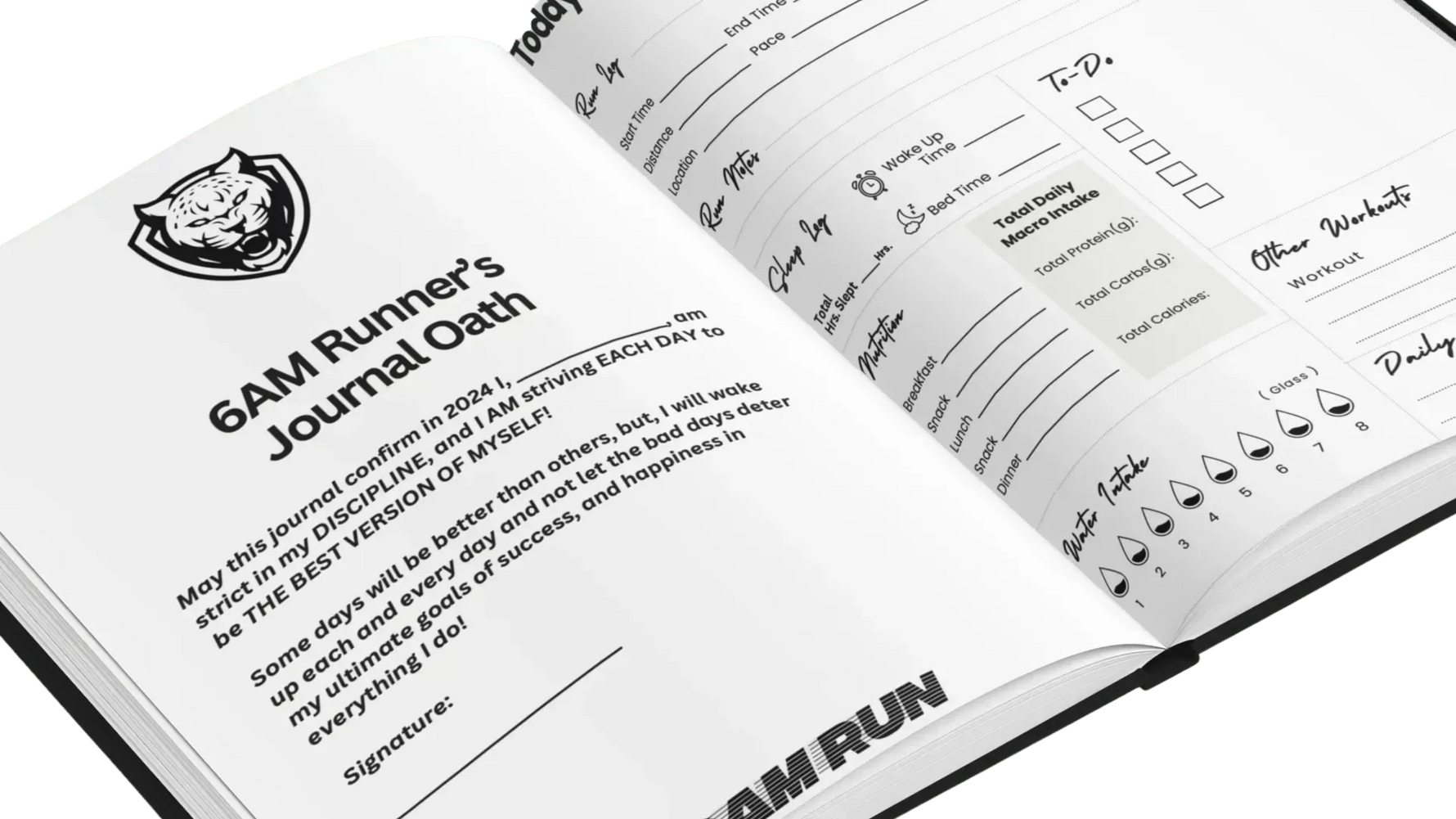 6AM Runner's 52 Week Journal