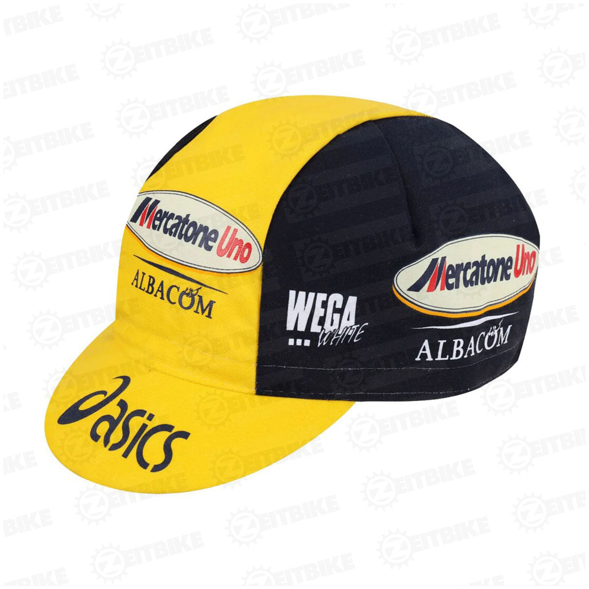 ZEITBIKE Vintage Cycling Cap | Mercatone Uno-Asics