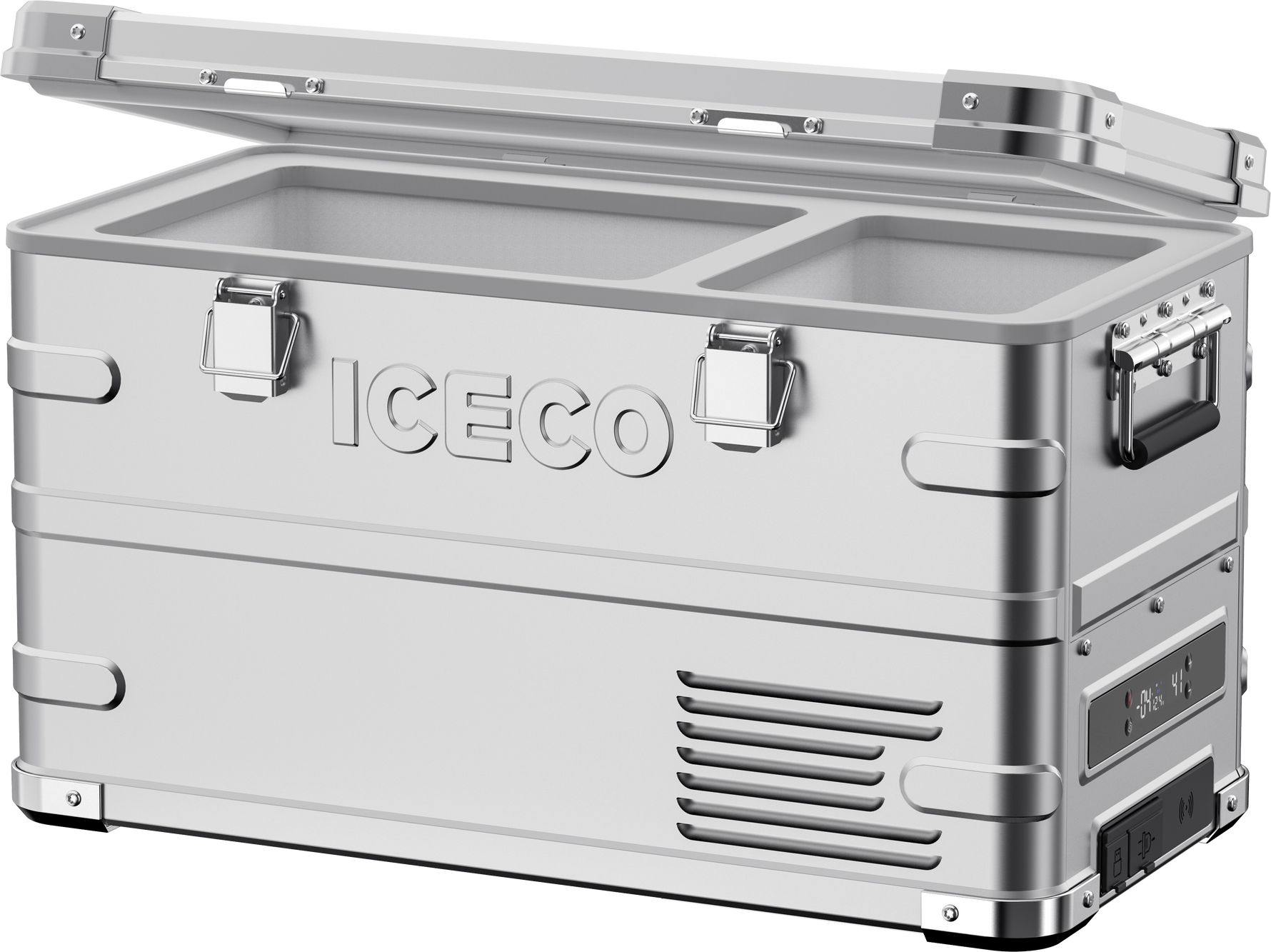 APL35 Dual Zone Aluminum Fridge Refrigerator| ICECO | 35 LT
