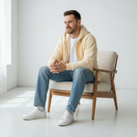 Osaka Men Full Zip Hoodie | Washi