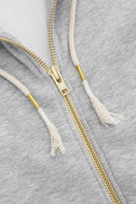 Osaka Men Full Zip Hoodie | Heather Grey