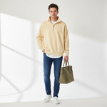 Osaka Men Half Zip Sweater | Washi