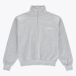 Osaka Men Half Zip Sweater | Heather Grey