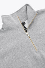 Osaka Men Half Zip Sweater | Heather Grey
