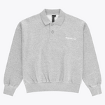 Osaka Men Polo Sweater | Heather Grey