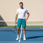 Osaka Men Court Short 7" | Transformative Teal
