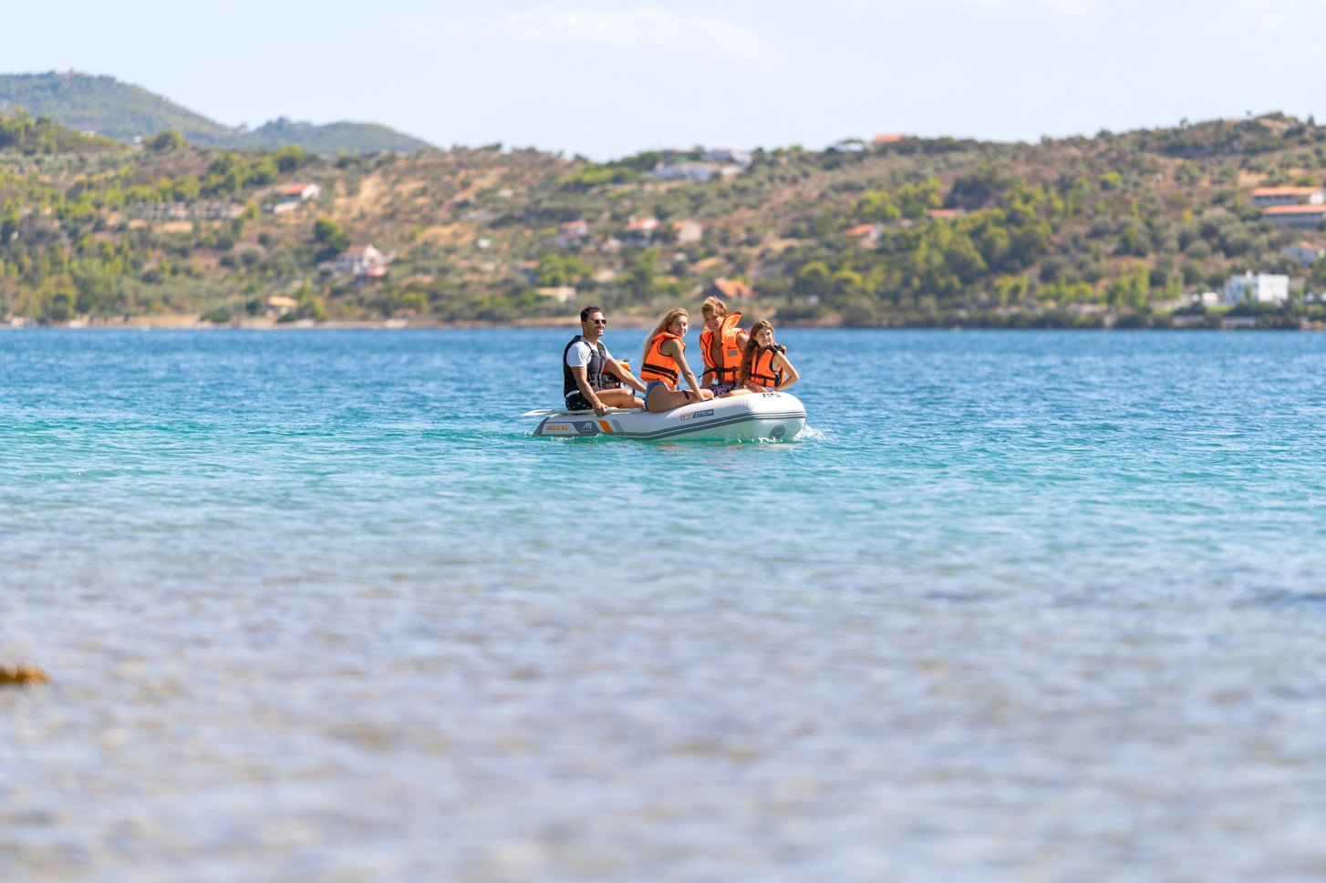 Aqua Marina A-DELUXE 11' (3m) with Wooden Deck Inflatable Speed Boat