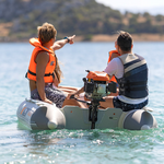 Aqua Marina A-DELUXE 11' (3m) with Wooden Deck Inflatable Speed Boat