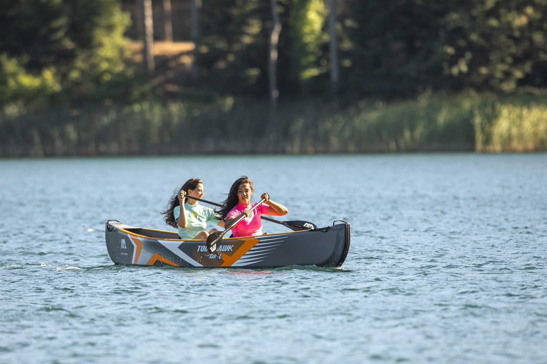 Aqua Marina TOMAHAWK AIR-C 15'8" Inflatable High Pressure Speed Kayak/Canoe