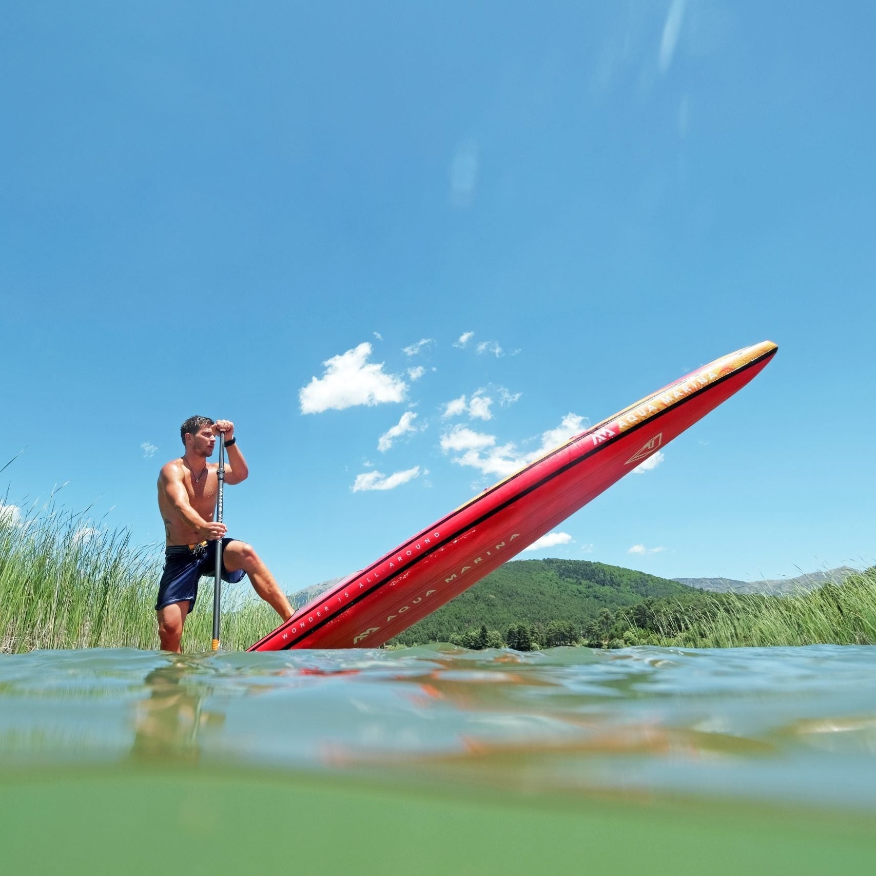 Aqua Marina RACE 12'6" Inflatable Paddle Board Racing SUP