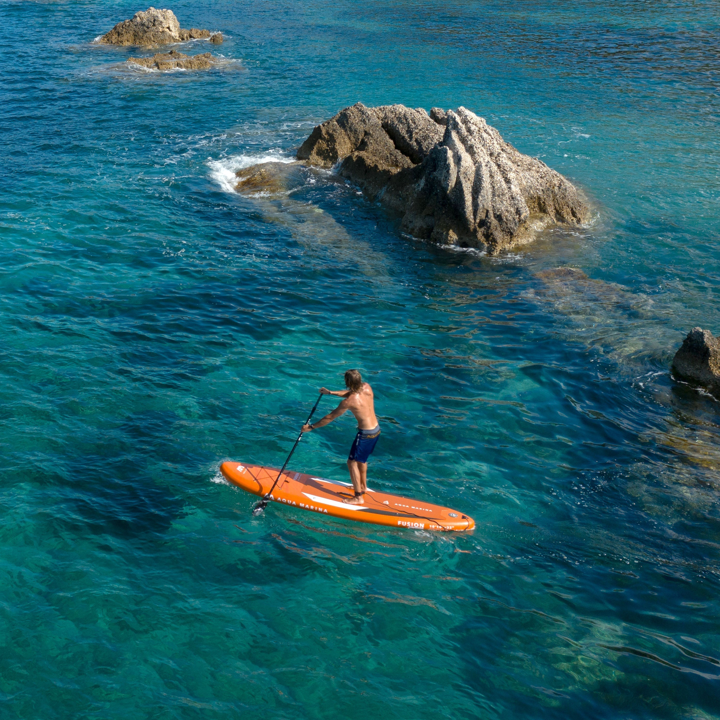 Aqua Marina FUSION 10'10" Inflatable Paddle Board All-Around SUP