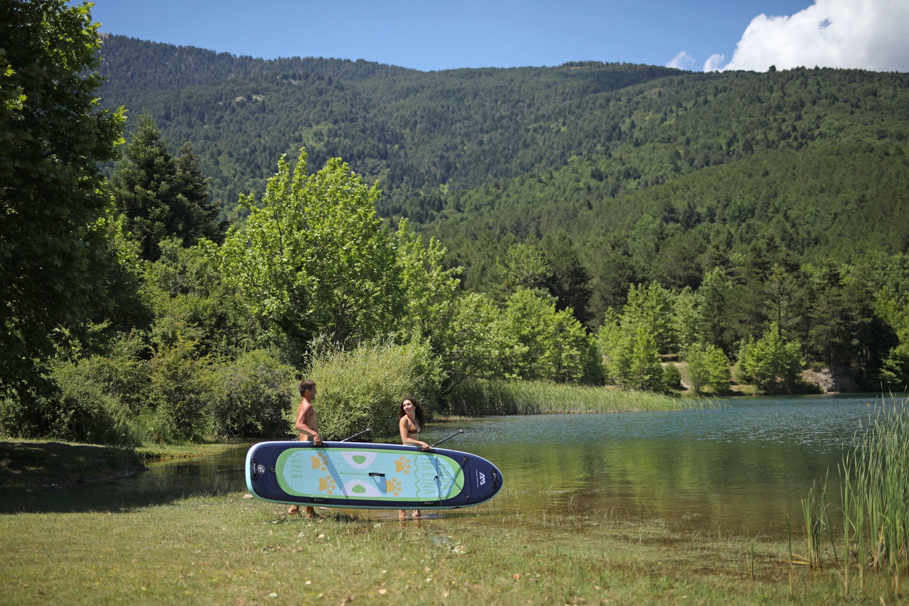 Aqua Marina SUPER TRIP 12'2" Inflatable Paddle Board Multi-Person SUP