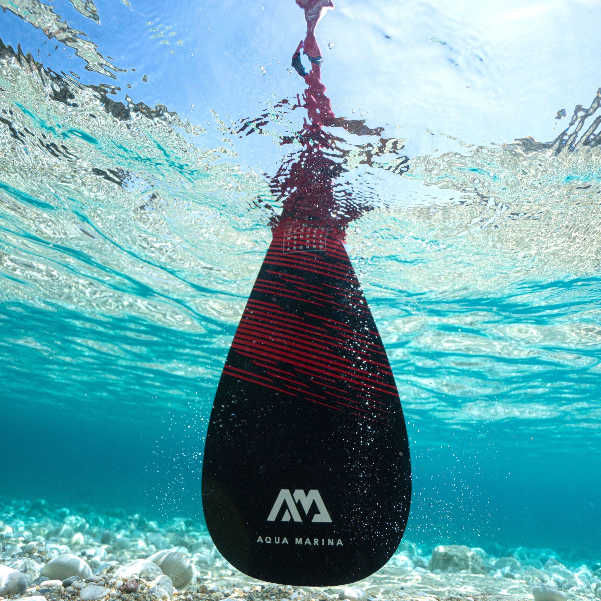 Aqua Marina Carbon Pro Fiberglass SUP Paddle (3-Section)