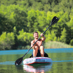 Aqua Marina DUAL-TECH 2-in-I Aluminum iSUP & Kayak Paddle (3-4 sections)