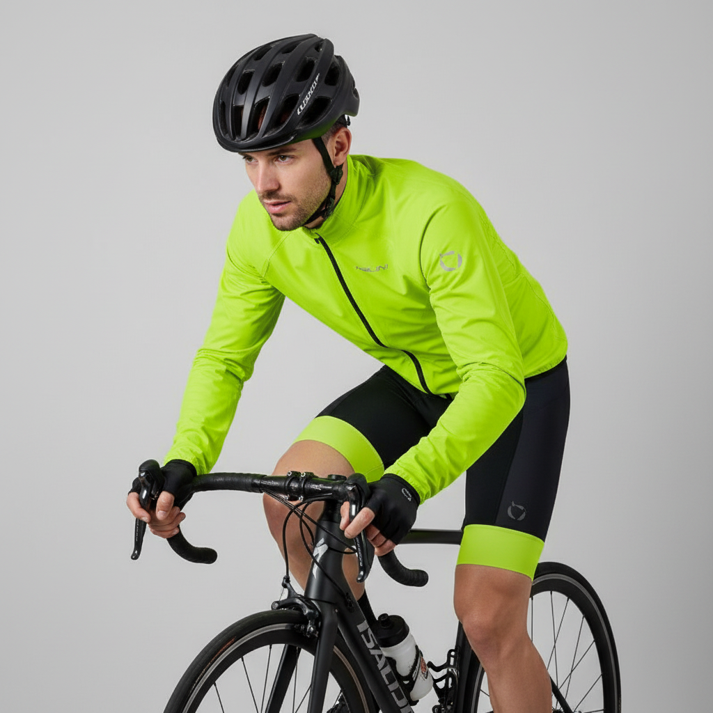 Nalini ACQUA 2.0 Men's Waterproof Jacket | Fluro Yellow
