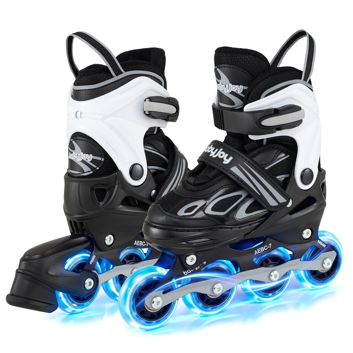Babyjoy Adjustable Kids' (Ages 5-14) Inline Skates