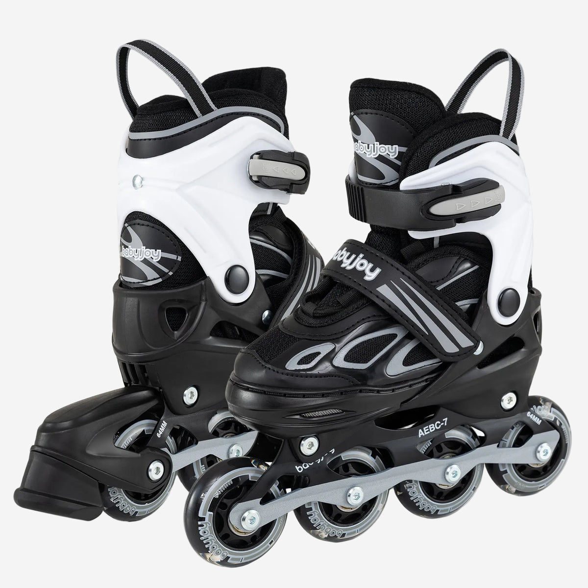 Babyjoy Adjustable Kids' (Ages 5-14) Inline Skates