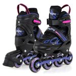 Babyjoy Adjustable Kids' (Ages 5-14) Inline Skates