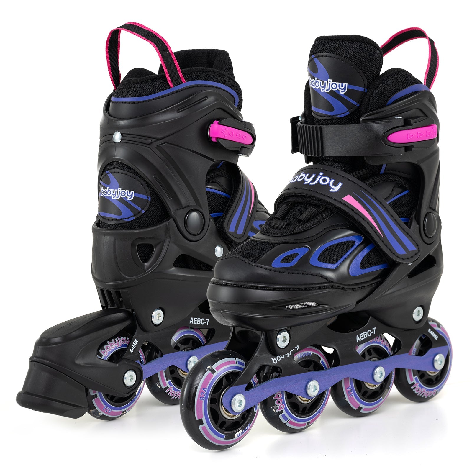 Babyjoy Adjustable Kids' (Ages 5-14) Inline Skates