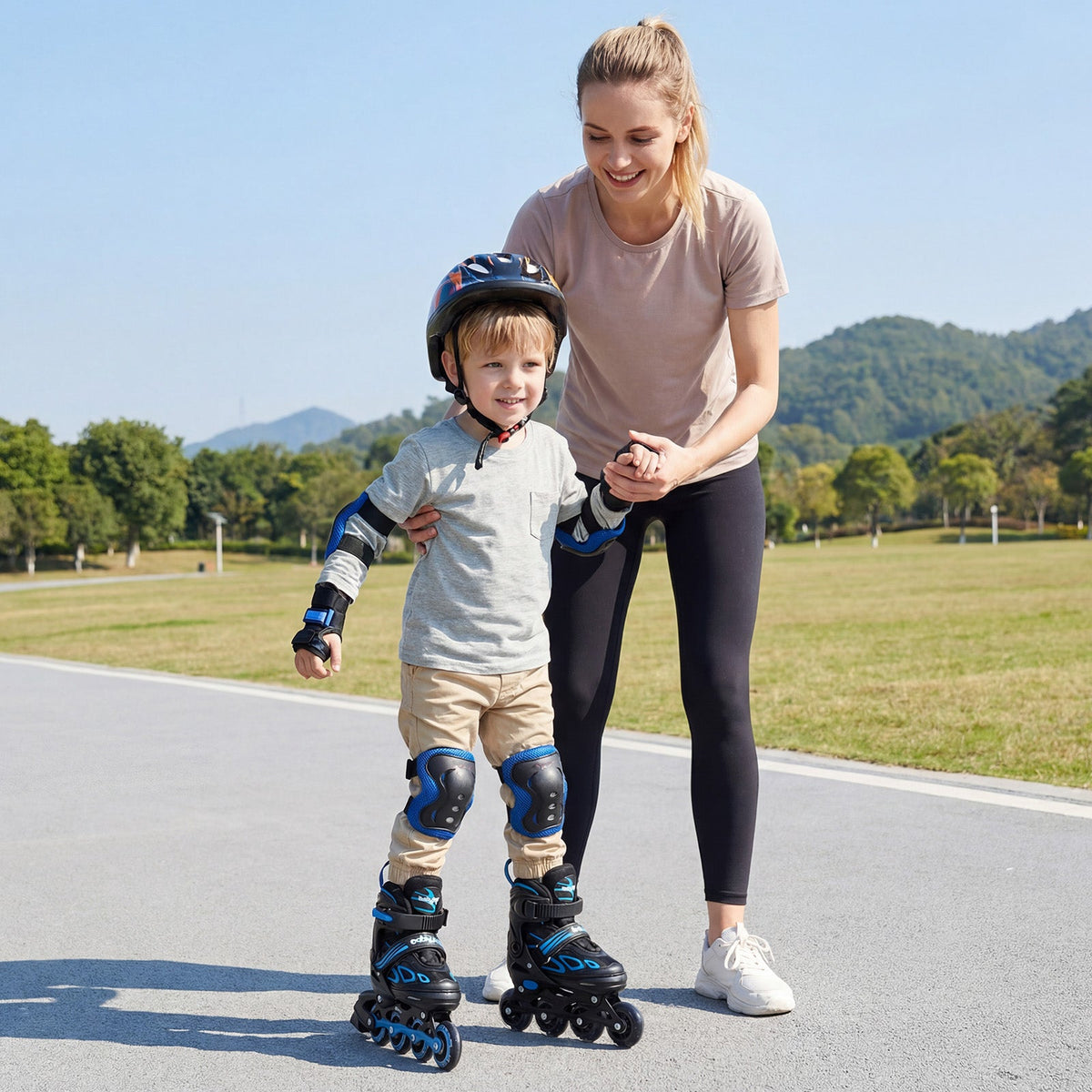 Babyjoy Adjustable Kids' (Ages 5-14) Inline Skates