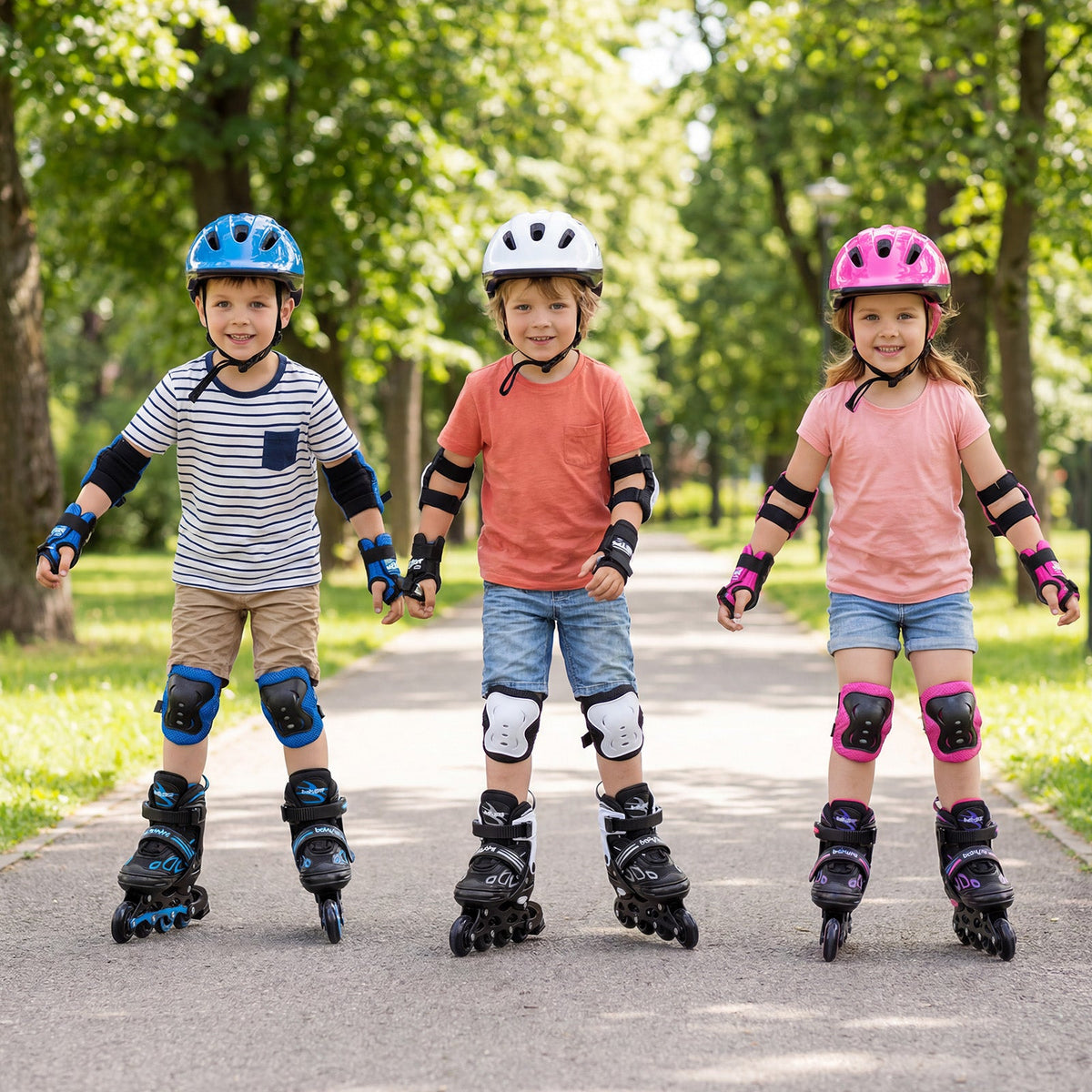 Babyjoy Adjustable Kids' (Ages 5-14) Inline Skates