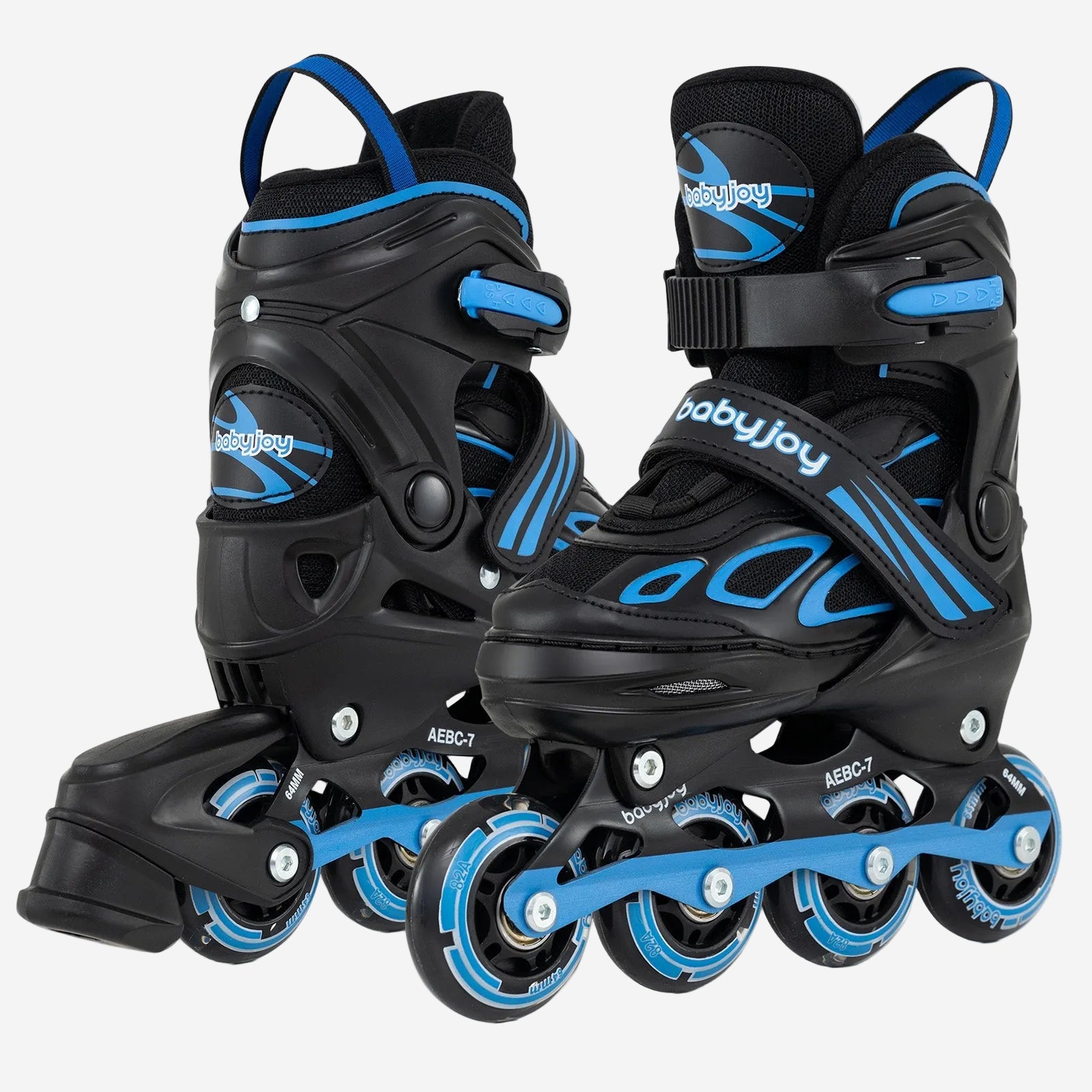 Babyjoy Adjustable Kids' (Ages 5-14) Inline Skates