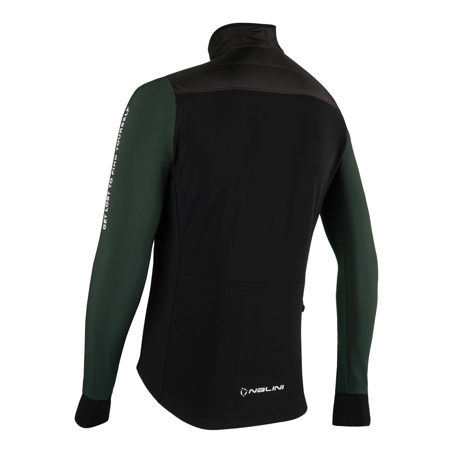 Nalini ADVENTURES Men's Winter Jacket Black/Forest Green