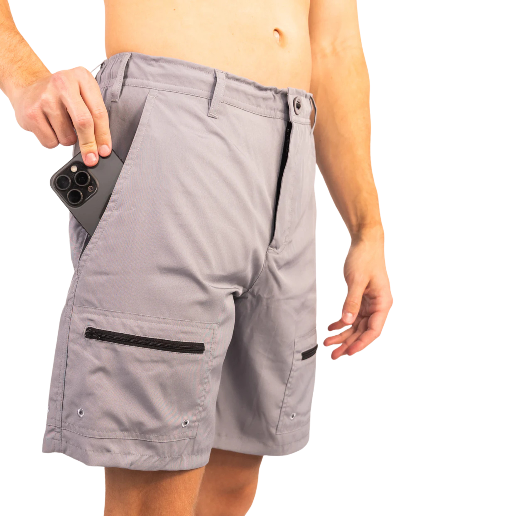 Angler Waterproof Shorts with Waterproof Pocket