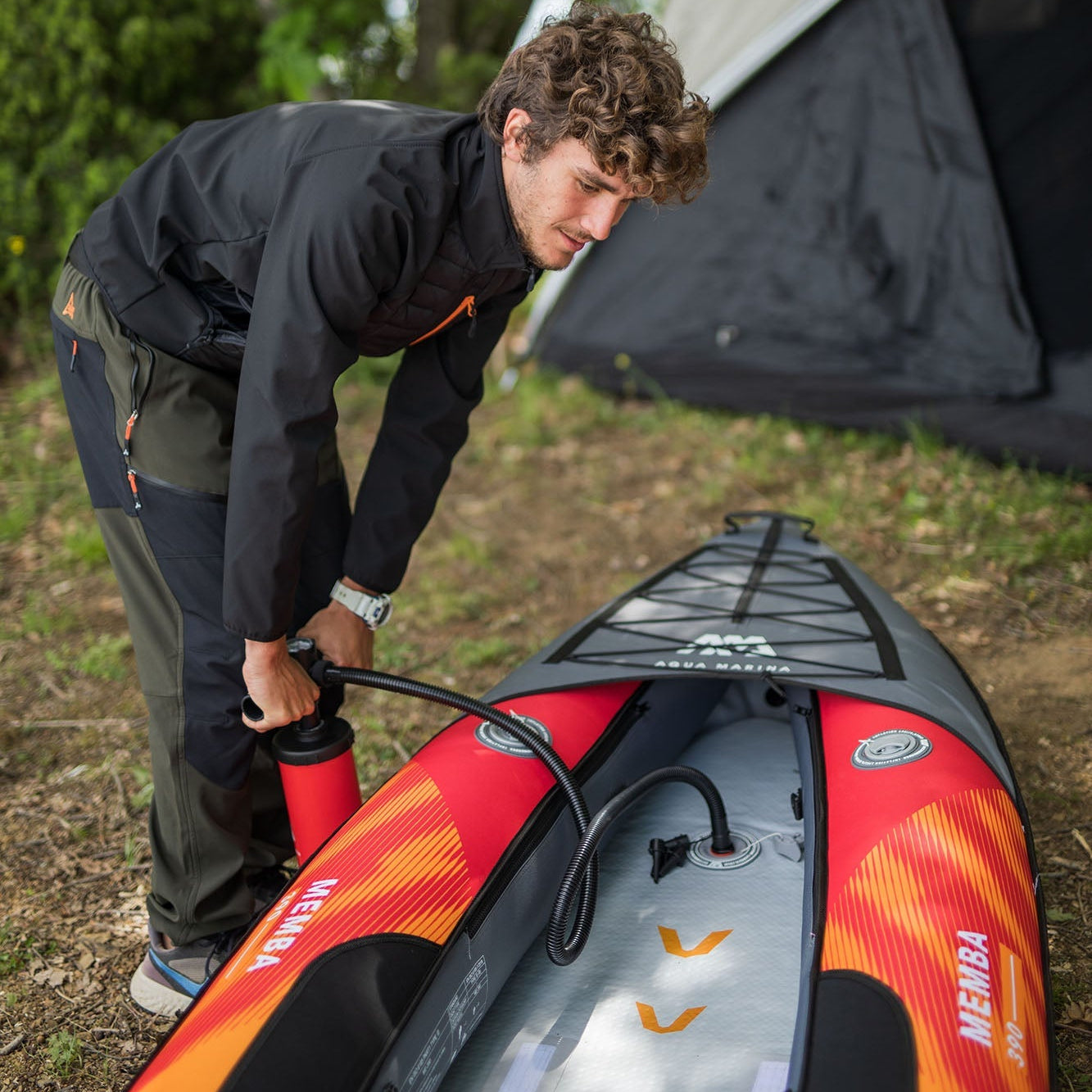 Aqua Marina MEMBA 12'10" Inflatable Touring Kayak