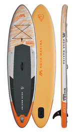 Aqua Marina MAGMA 11'2" Inflatable Paddle Board All-Around Advanced SUP