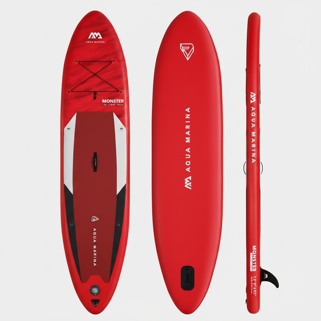 Aqua Marina MONSTER 12'0" Inflatable Paddle Board All-Around SUP