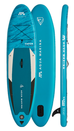 Aqua Marina VAPOR 10'4" Inflatable Paddle Board All-Around SUP