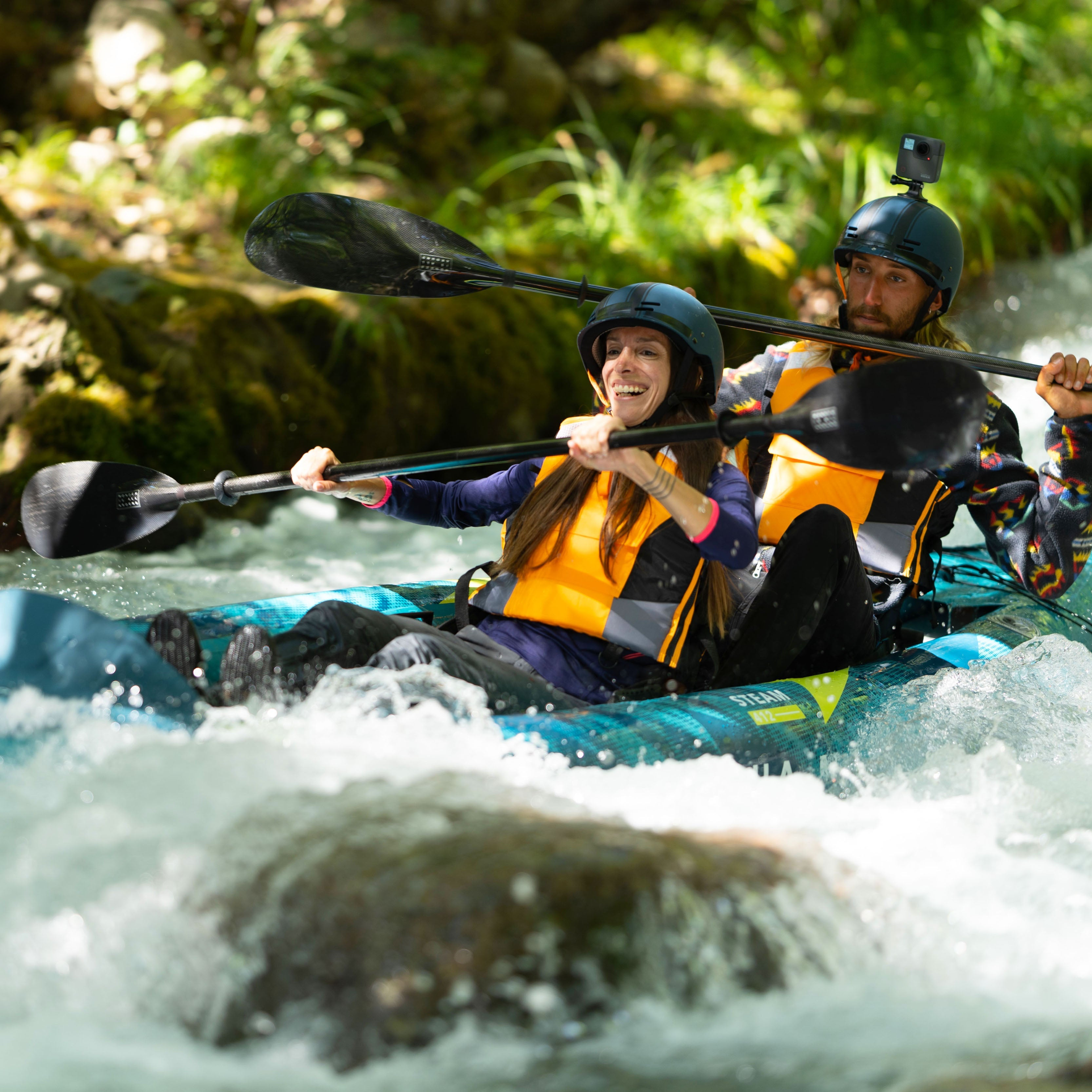 Aqua Marina STEAM 13'6" Inflatable Versatile/Whitewater Kayak