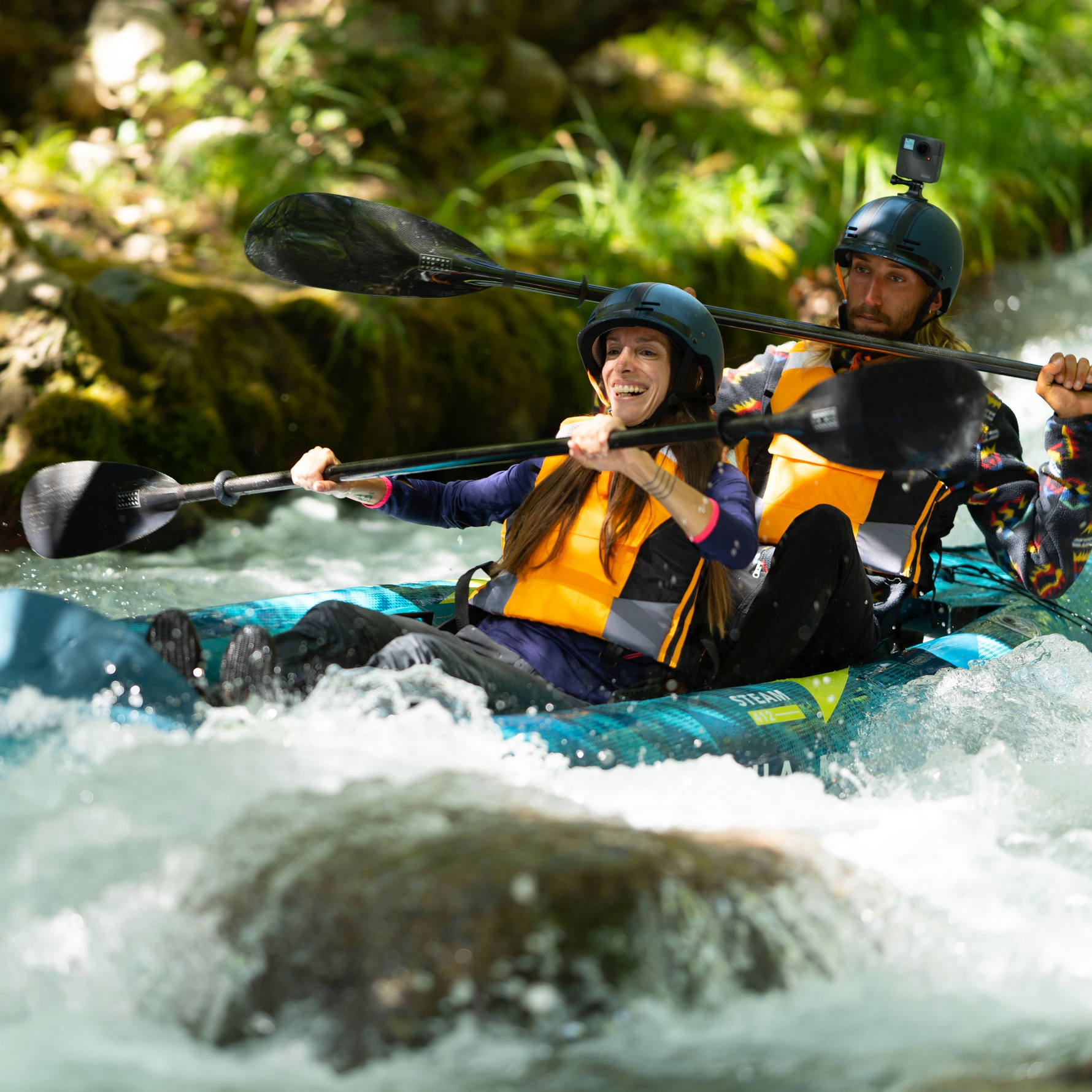 Aqua Marina STEAM 13'6" Inflatable Versatile/Whitewater Kayak