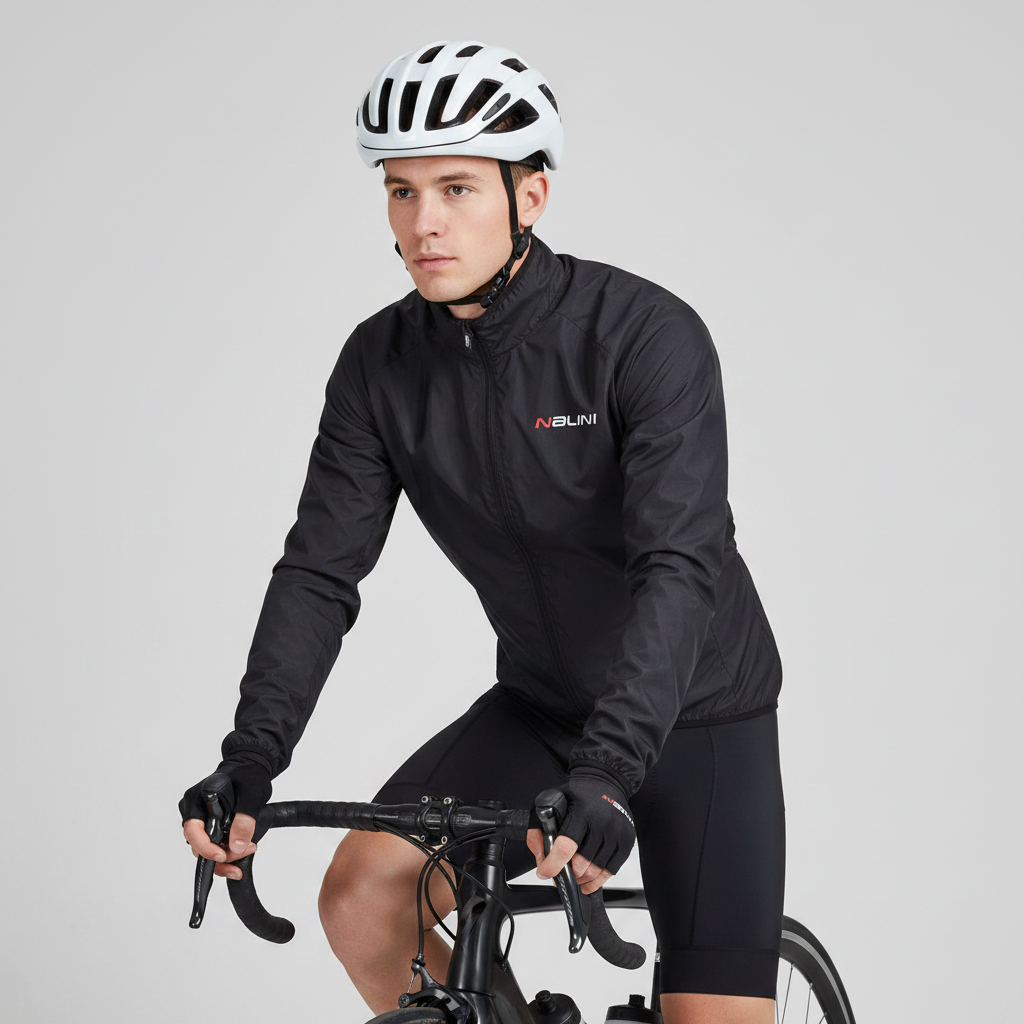 Nalini ARIA Men's Windproof Jacket | Black