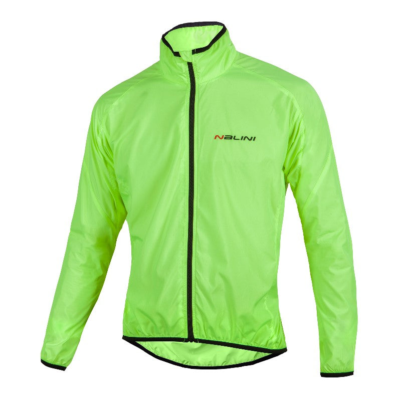 Nalini ARIA Men's Windproof Jacket | Neon Yellow